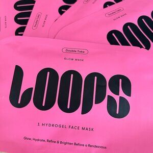 NEW Loops Double Take Glow Face Mask 8 sets for $30 1.058oz packs- NEW